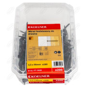 WKRĘT FOSFATOWANY DO GIPSOKARTONU 3,5 X 55 MM 200 SZT. KOELNER