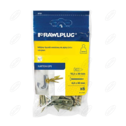 ŁĄCZNIK METALOWY 10,5X30 MM DO WBIJANIA DO PŁYT GK 6 SZTUK RAWLPLUG