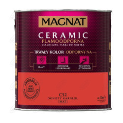 FARBA CERAMICZNA MAGNAT CERAMIC MAT OGNISTY KARNEOL C52 2,5L