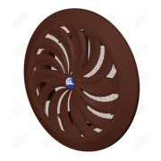 KRATKA WENTYLACYJNA OSŁONA 100 - 150 MM T88 BRĄZ AWENTA