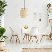 FARBA LATEKSOWA AKRYLIT W ŚNIEŻNOBIAŁA DO WNĘTRZ 10L DEKORAL 