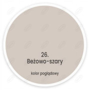 FARBA LATEKSOWA PLAMOODPORNA EFFECT BEŻOWO-SZARY 26 2,5L DEKORAL