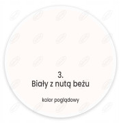 FARBA LATEKSOWA PLAMOODPORNA EFFECT BIAŁY Z NUTĄ BEŻU 3 2,5L DEKORAL