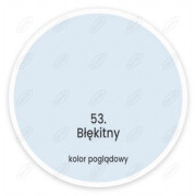 FARBA LATEKSOWA PLAMOODPORNA EFFECT BŁĘKITNY 53  2,5L DEKORAL