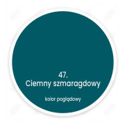 FARBA LATEKSOWA PLAMOODPORNA EFFECT CIEMNY SZMARAGDOWY 47  2,5L DEKORAL