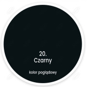 FARBA LATEKSOWA PLAMOODPORNA EFFECT CZARNY 20 2,5L DEKORAL