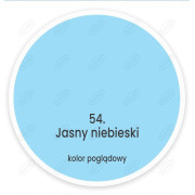 FARBA LATEKSOWA PLAMOODPORNA EFFECT JASNY NIEBIESKI 54 2,5L DEKORAL