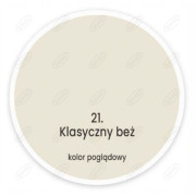 FARBA LATEKSOWA PLAMOODPORNA EFFECT KLASYCZNY BEŻ 21 2,5L DEKORAL