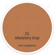 FARBA LATEKSOWA PLAMOODPORNA EFFECT MIEDZIANY BRĄZ 33 2,5L DEKORAL