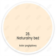 FARBA LATEKSOWA PLAMOODPORNA EFFECT NATURALNY BEŻ 28 2,5L DEKORAL