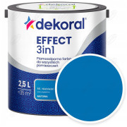 FARBA LATEKSOWA PLAMOODPORNA EFFECT NIEBIESKI CIEMNY 55 2,5L DEKORAL