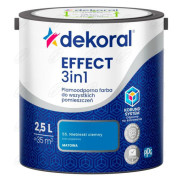 FARBA LATEKSOWA PLAMOODPORNA EFFECT NIEBIESKI CIEMNY 55 2,5L DEKORAL