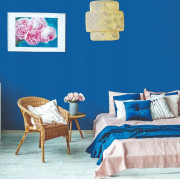 FARBA LATEKSOWA PLAMOODPORNA EFFECT NIEBIESKI CIEMNY 55 2,5L DEKORAL