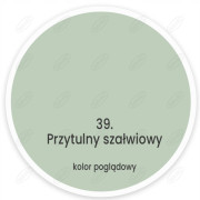 FARBA LATEKSOWA PLAMOODPORNA EFFECT PRZYTULNY SZAŁWIOWY 39 2,5L DEKORAL