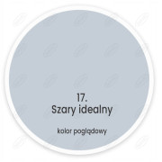 FARBA LATEKSOWA PLAMOODPORNA EFFECT SZARY IDEALNY 17 2,5L DEKORAL
