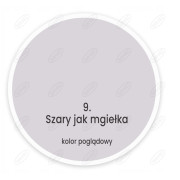 FARBA LATEKSOWA PLAMOODPORNA EFFECT SZARY JAK MGIEŁKA 9 2,5L DEKORAL