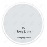 FARBA LATEKSOWA PLAMOODPORNA EFFECT SZARY JASNY 15 2,5L DEKORAL