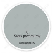 FARBA LATEKSOWA PLAMOODPORNA EFFECT SZARY POCHMURNY 18 2,5L DEKORAL