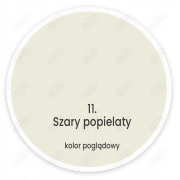 FARBA LATEKSOWA PLAMOODPORNA EFFECT SZARY POPIELATY 11 2,5L DEKORAL
