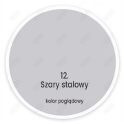 FARBA LATEKSOWA PLAMOODPORNA EFFECT SZARY STALOWY 12 2,5L DEKORAL