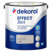 FARBA LATEKSOWA PLAMOODPORNA EFFECT SZARY ŚREDNI 13 2,5L DEKORAL