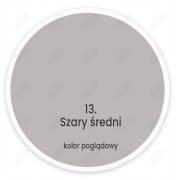 FARBA LATEKSOWA PLAMOODPORNA EFFECT SZARY ŚREDNI 13 2,5L DEKORAL