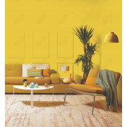 FARBA LATEKSOWA PLAMOODPORNA EFFECT ŻÓŁTY ZŁOCISTY 52 2,5L DEKORAL