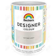 FARBA LATEKSOWA DESIGNER COLOUR MAT COTTON CANDY 5L BECKERS