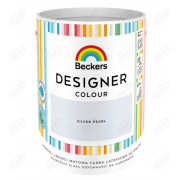 FARBA LATEKSOWA DESIGNER COLOUR MAT SILVER PEARL 5L BECKERS
