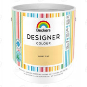 FARBA LATEKSOWA DESIGNER COLOUR MAT SUNNY DAY 2,5L BECKERS