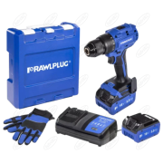 WIERTARKO-WKRĘTARKA 18V 70 NM 2X AKUMULATOR 5,0 AH  SZYBKA ŁADOWARKA 6,5 A RAWLCASE RAWLPLUG