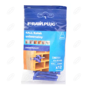 4ALL KOŁEK UNIWERSALNY 6x50 MM 12 SZTUK RAWLPLUG