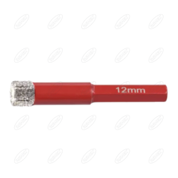 OTWORNICA DIAMENTOWA HEX 12 MM  MAX 3200 OBR/MIN MODECO