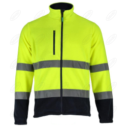 BLUZA POLAROWA OSTRZEGAWCZA BASIC NEON LINE ROZMIAR L STALCO