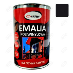 FARBA POLIWINYLOWA CZARNA 1 L ANSER