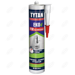 KLEJ MONTAŻOWY ECO FIX TYTAN 290 ML BIAŁY SELENA