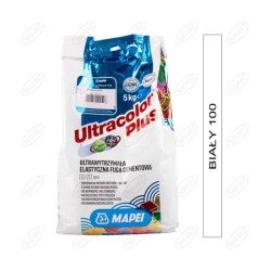 SPOINA DO PŁYTEK MAPEI ULTRACOLOR PLUS BIAŁY NR 100 5 KG