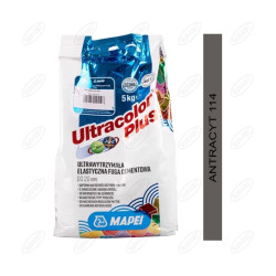 SPOINA DO PŁYTEK MAPEI ULTRACOLOR PLUS ANTRACYT NR 114 5 KG