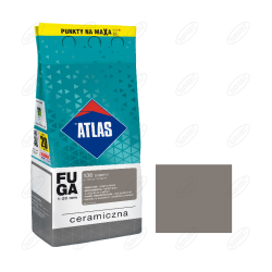 FUGA CERAMICZNA 136 SREBRNY 2 KG ATLAS