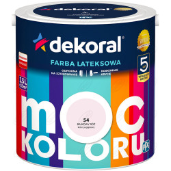 LATEKSOWA MOC KOLORU BAJKOWY RÓŻ 2,5 L DEKORAL