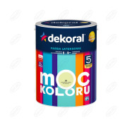 LATEKSOWA FARBAMOC KOLORU LIMONKOWY SORBET 5 L DEKORAL