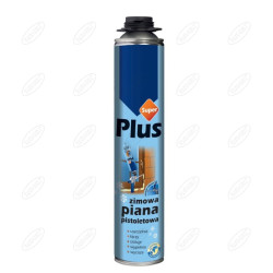 PIANA MONTAŻOWA SUPER PLUS PISTOLETOWA ZIMA 750 ML TYTAN