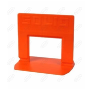 SYSTEM POZIOMOWANIA PŁYTEK 100 SZTUK KLIPSÓW 1 MM SOLID