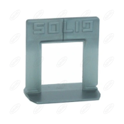 SYSTEM POZIOMOWANIA PŁYTEK WYSOKI 100 SZTUK KLIPSÓW 1 MM SOLID