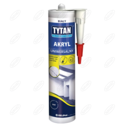 AKRYL EURO LINE BIAŁY 280 ML TYTAN