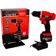 WIERTARKA AKUMULATOROWA LI-ION 18 V 1 BAT KUFER MODECO
