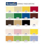 EMALIA AKRYLOWA SUPERMAL CAPPUCCINO 0,8 L ŚNIEŻKA