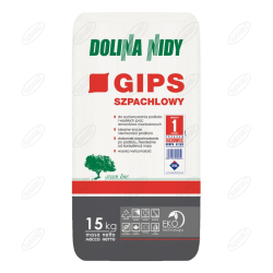 GIPS SZPACHLOWY 15 KG DOLINA NIDY