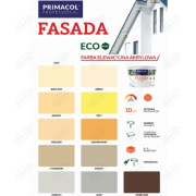 FARBA ELEWACYJNA FASADA ECO BIAŁY 9 L PRIMACOL
