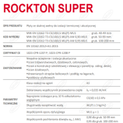 PŁYTY Z WEŁNY MINERALNEJ ROCKTON SUPER GRUBOŚĆ 200 MM 1000/610 1,83 M2/OPAKOWANIE ROCKWOOL